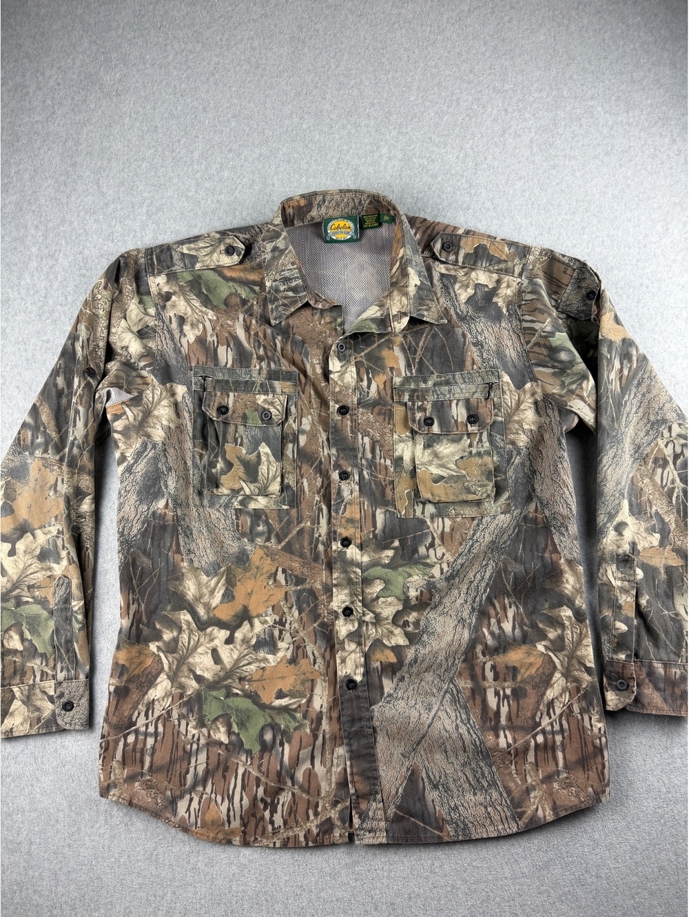 Cabela's Seclusion 3D Camouflage Hunting Shirt Size XL